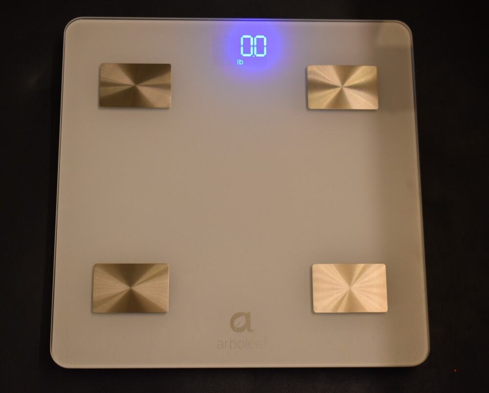 Arboleaf Body Composition Digital Smart Scale LED 0-396lbs CS20N Bluetooth GUC